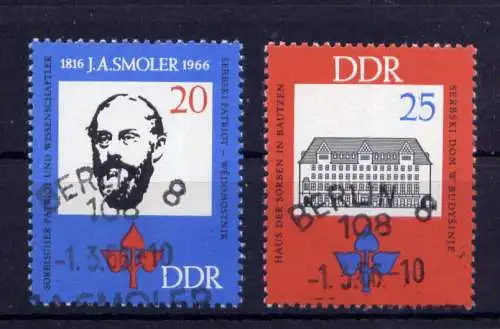 (30536) DDR Nr.1165/6           O  gestempelt