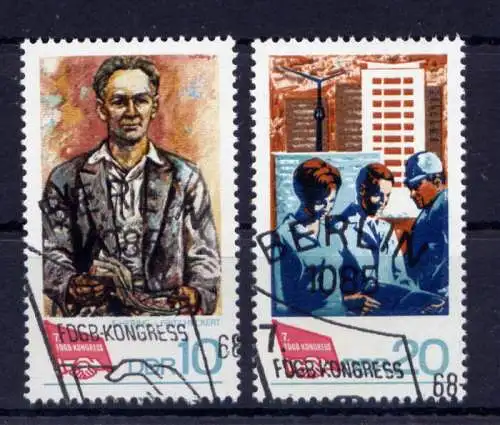 (30593) DDR Nr.1363/4           O  gestempelt