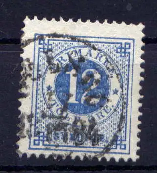 (1705) Schweden Nr.21 B         O  gestempelt