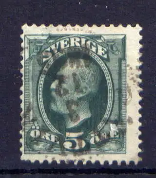 (1712b) Schweden Nr.41a         O  gestempelt