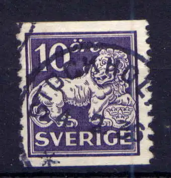 (1782) Schweden Nr.177 II         O  gestempelt