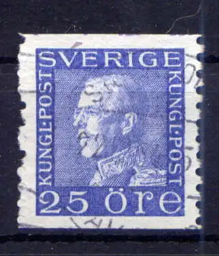 (1794) Schweden Nr.185 II         O  gestempelt