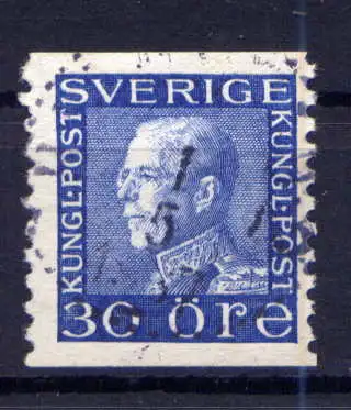 (1797) Schweden Nr.187 II         O  gestempelt