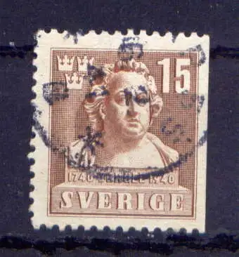 (1880) Schweden Nr.279 Dr         O  gestempelt