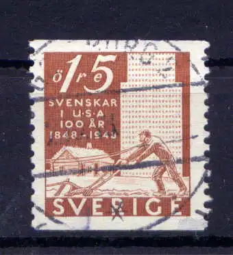 (1896) Schweden Nr.340 A        O  gestempelt