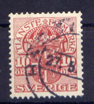 (1934) Schweden Dienst Nr.37          O  gestempelt