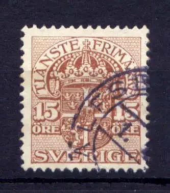 (1936) Schweden Dienst Nr.39          O  gestempelt