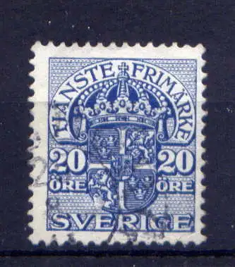 (1937) Schweden Dienst Nr.40          O  gestempelt