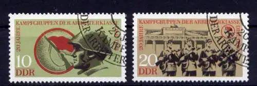 (30743) DDR Nr.1874/5            O  gestempelt