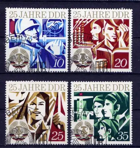 (30766) DDR Nr.1949/52            O  gestempelt