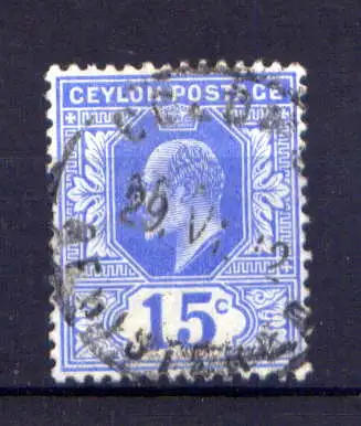 (105) Ceylon Nr.153           O  gestempelt