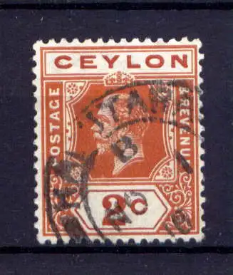 (106) Ceylon Nr.166           O  gestempelt