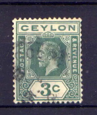 (113) Ceylon Nr.187           O  gestempelt