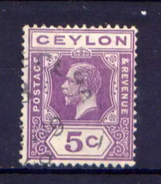 (117) Ceylon Nr.189           O  gestempelt