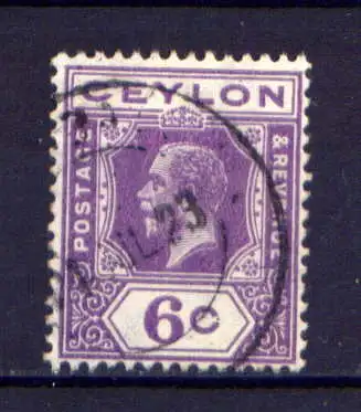 (119) Ceylon Nr.191           O  gestempelt