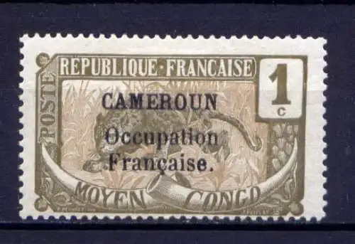 (001) Kamerun  Nr.30         *  ungebraucht