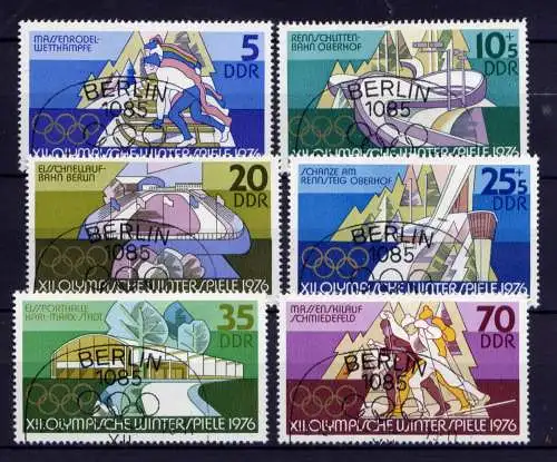 (30807) DDR Nr.2099/2104            O  gestempelt