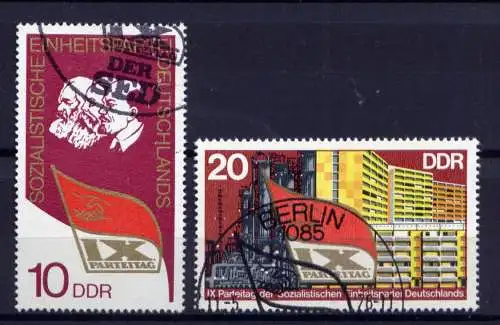 (30816) DDR Nr.2123/4            O  gestempelt