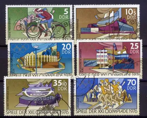 (30817) DDR Nr.2126/31            O  gestempelt