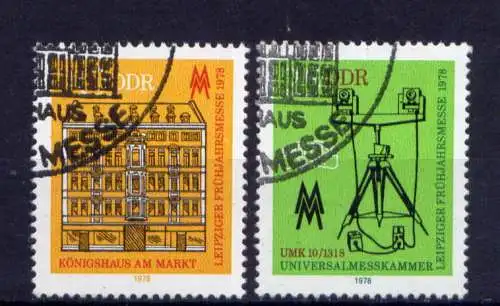 (30861) DDR Nr.2308/9            O  gestempelt