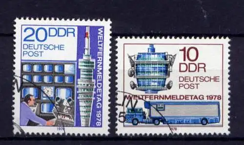 (30864) DDR Nr.2316/7            O  gestempelt