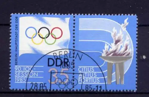 (31056) DDR Nr.2949 Zf             O  gestempelt