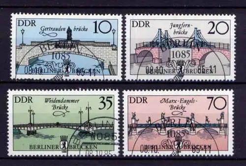 (31067) DDR Nr.2972/5             O  gestempelt