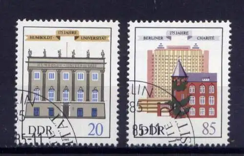 (31069) DDR Nr.2980/1             O  gestempelt