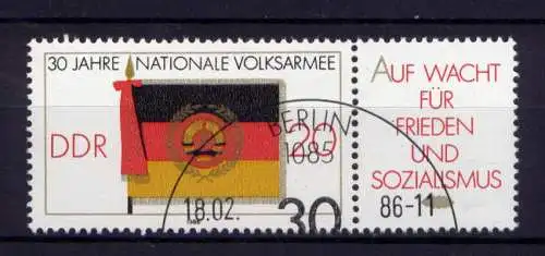 (31075) DDR Nr.3001 Zf              O  gestempelt