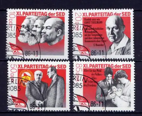 (31079) DDR Nr.3009/12              O  gestempelt