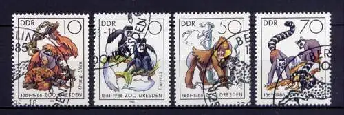 (31082) DDR Nr.3019/22              O  gestempelt