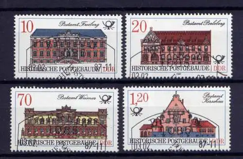 (31100) DDR Nr.3067/70              O  gestempelt