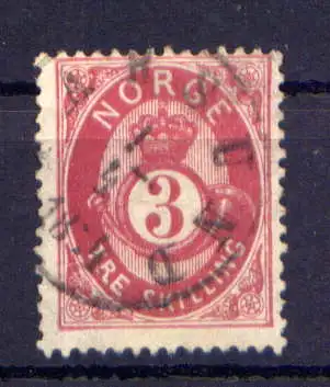 (1534) Norwegen Nr.18         O  gestempelt