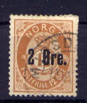 (1548) Norwegen Nr.48         O  gestempelt