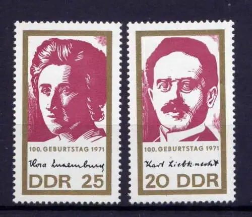 (31222) DDR Nr.1650/1           **  postfrisch