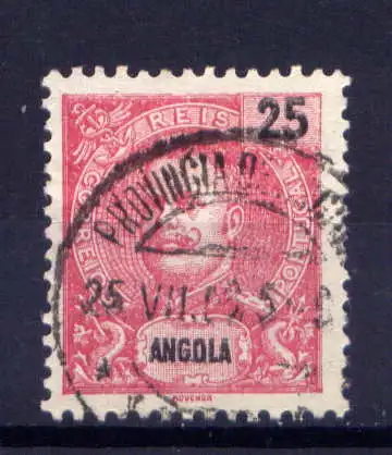 (001) Angola Nr.80         O  gestempelt