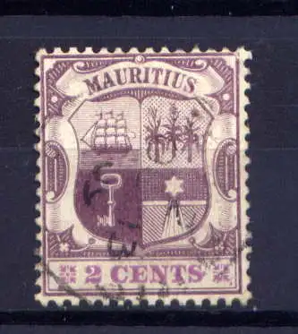 (007) Mauritius Nr.124        O  gestempelt 