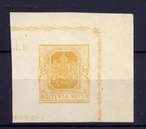 (774) Brasilien GA Ganzsachenausschnitt  (*)  ohne Gummierung