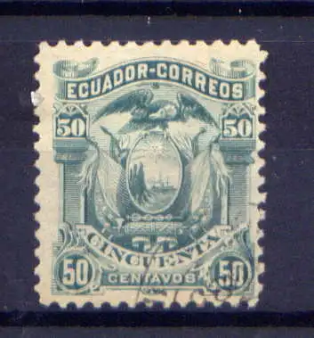 (319) Ecuador Nr.13            O  gestempelt