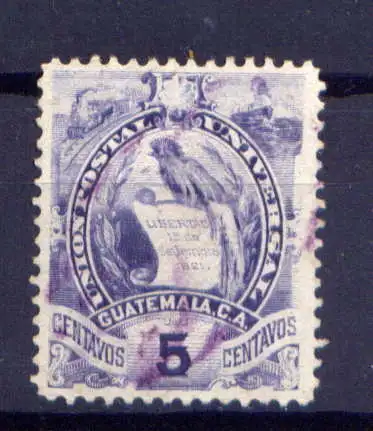 (088) Guatemala Nr.45             O  gestempelt