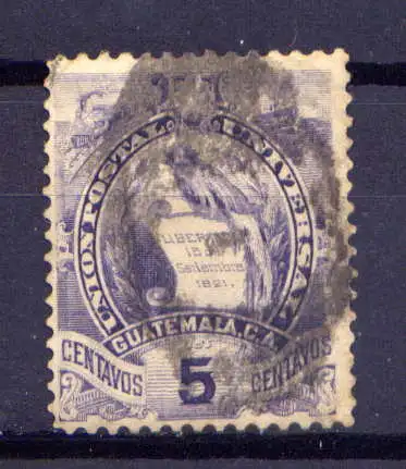 (089) Guatemala Nr.45             O  gestempelt