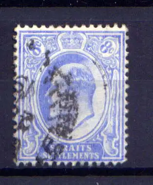 (004) Straits Settlements Nr.126          O gestempelt