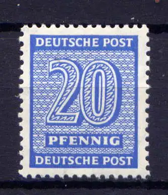 (2100) SBZ Nr.134 X   **  postfrisch