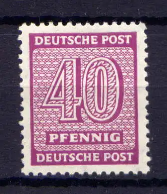 (2102) SBZ Nr.136 X   **  postfrisch