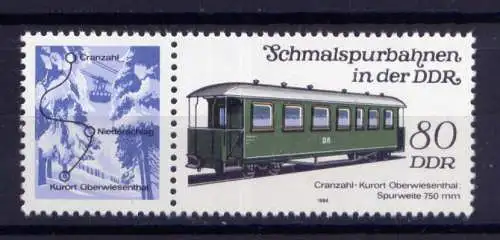 (31536) DDR Nr.2867 / WZd 578             **  postfrisch