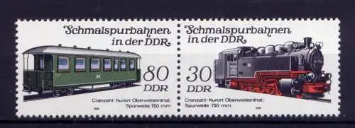 (31538) DDR Nr.2867 + 2864  / WZd 580             **  postfrisch