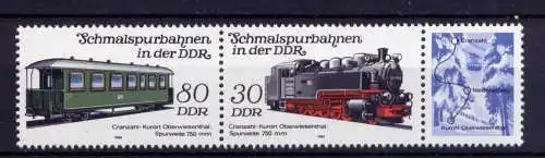 (31539) DDR Nr.2867 + 2864  / WZd 581             **  postfrisch