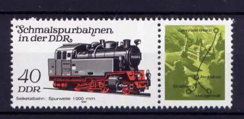 (31540) DDR Nr.2865  / WZd 582             **  postfrisch