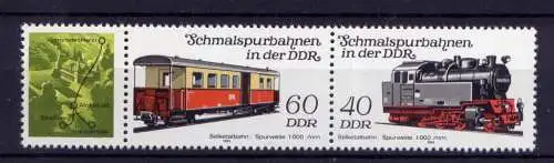 (31542) DDR Nr.2866 + 2865  / WZd 585             **  postfrisch