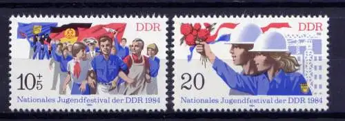 (31550) DDR Nr.2878/9               **  postfrisch